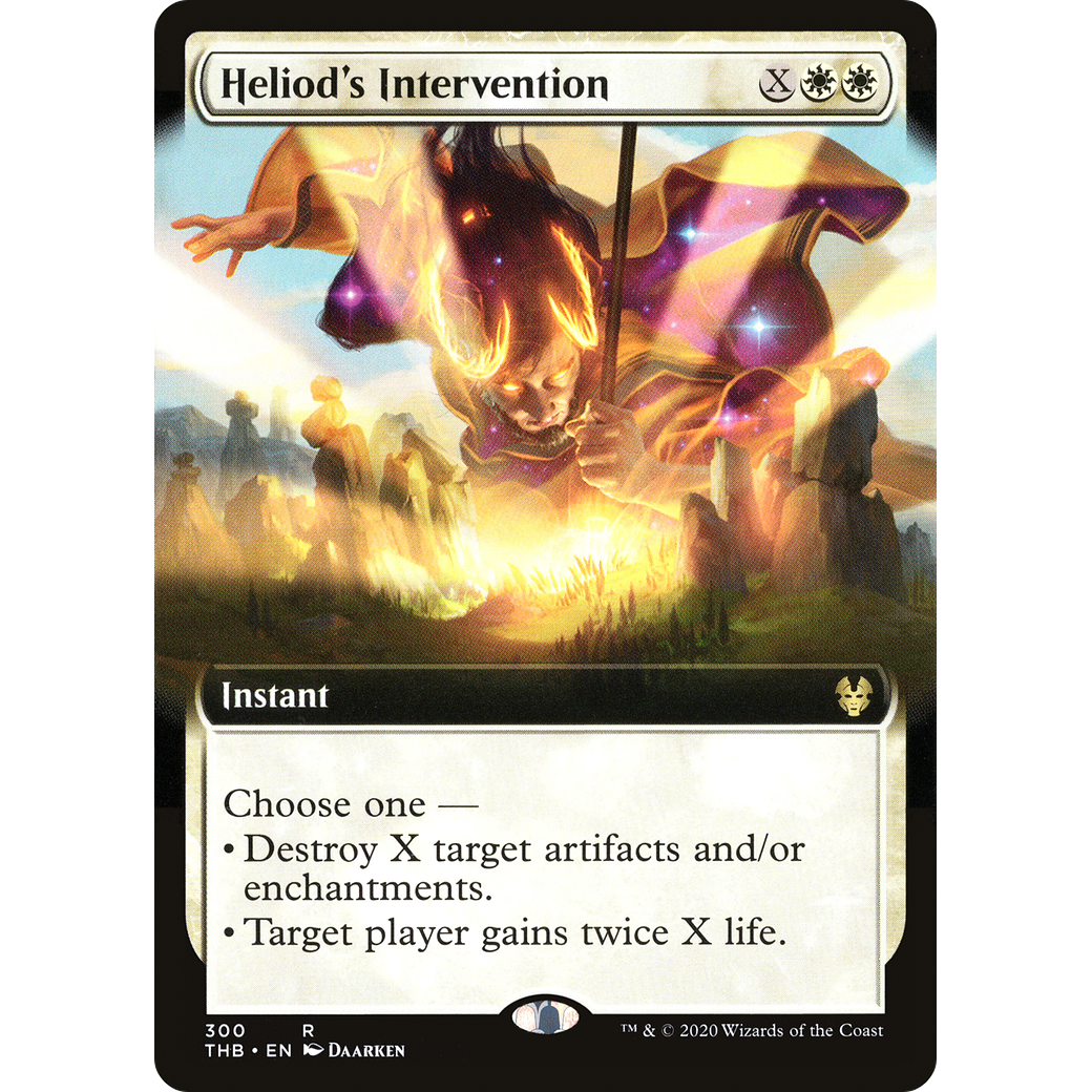 Heliod's Intervention (Extended Art) (THB-300) - Theros Beyond Death: (Extended Art) Foil