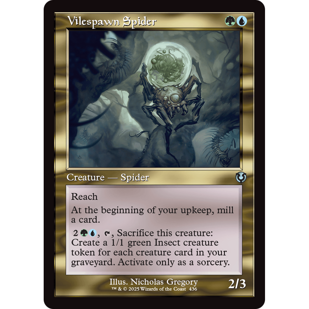 Vilespawn Spider (INR-436) - Innistrad Remastered Foil