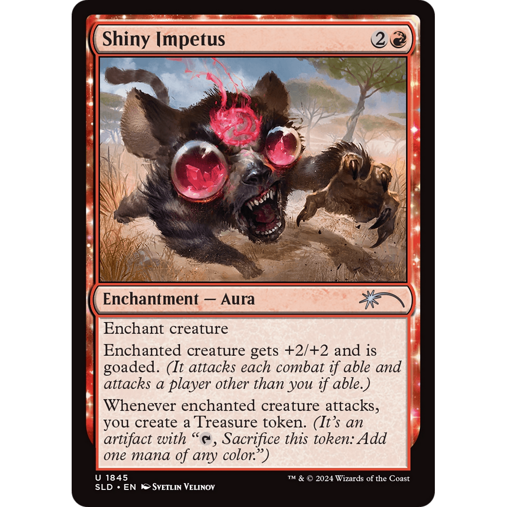 Shiny Impetus (SLD-1845) - Secret Lair Drop: (enchantment)