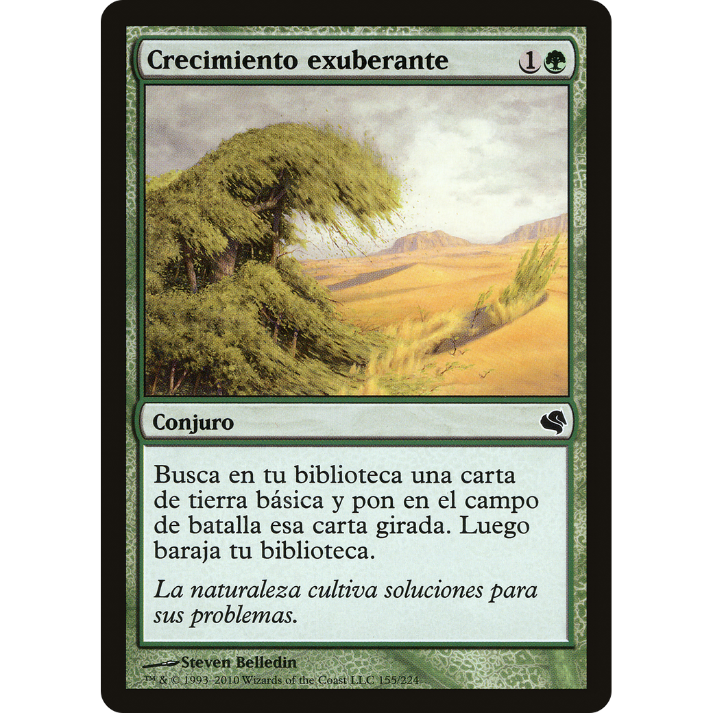 Rampant Growth (Spanish) - "Crecimiento exuberante" (PS11-155) - Salvat 2011