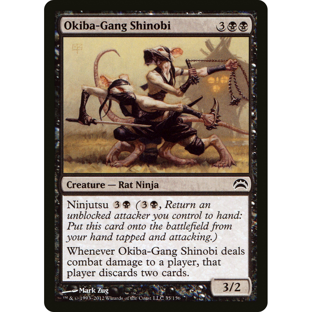 Okiba-Gang Shinobi (PC2-035) - Planechase 2012