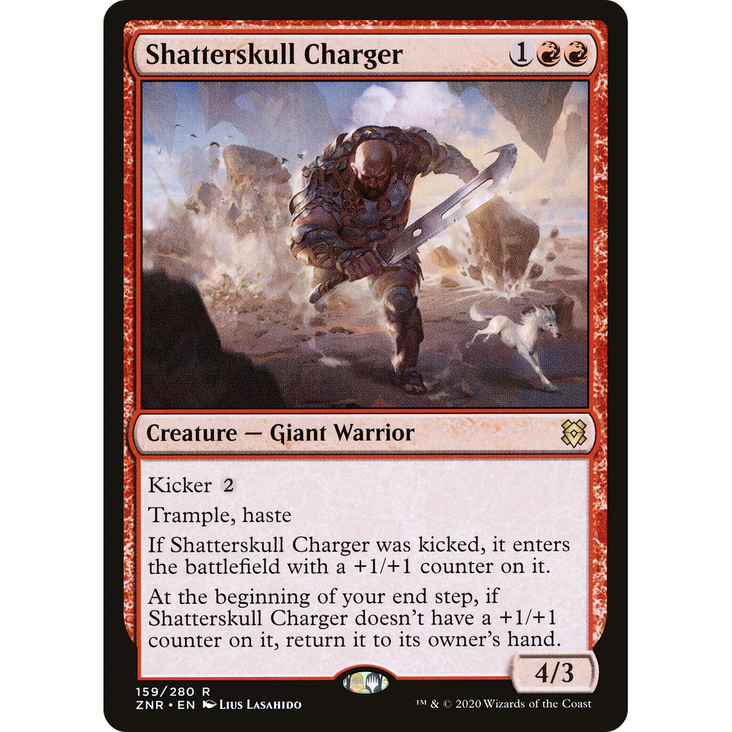 Shatterskull Charger (ZNR-159) - Zendikar Rising Foil
