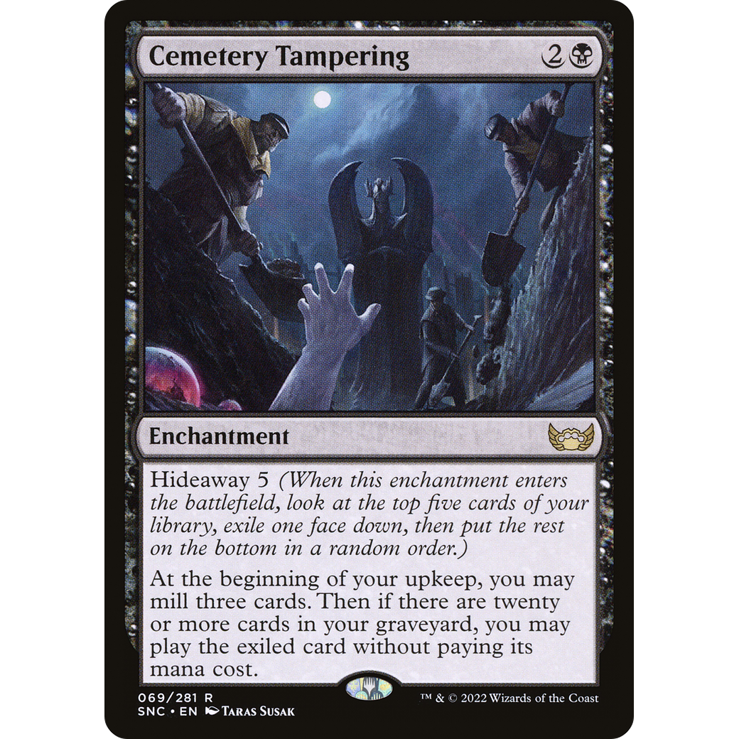 Cemetery Tampering (SNC-069) - Streets of New Capenna