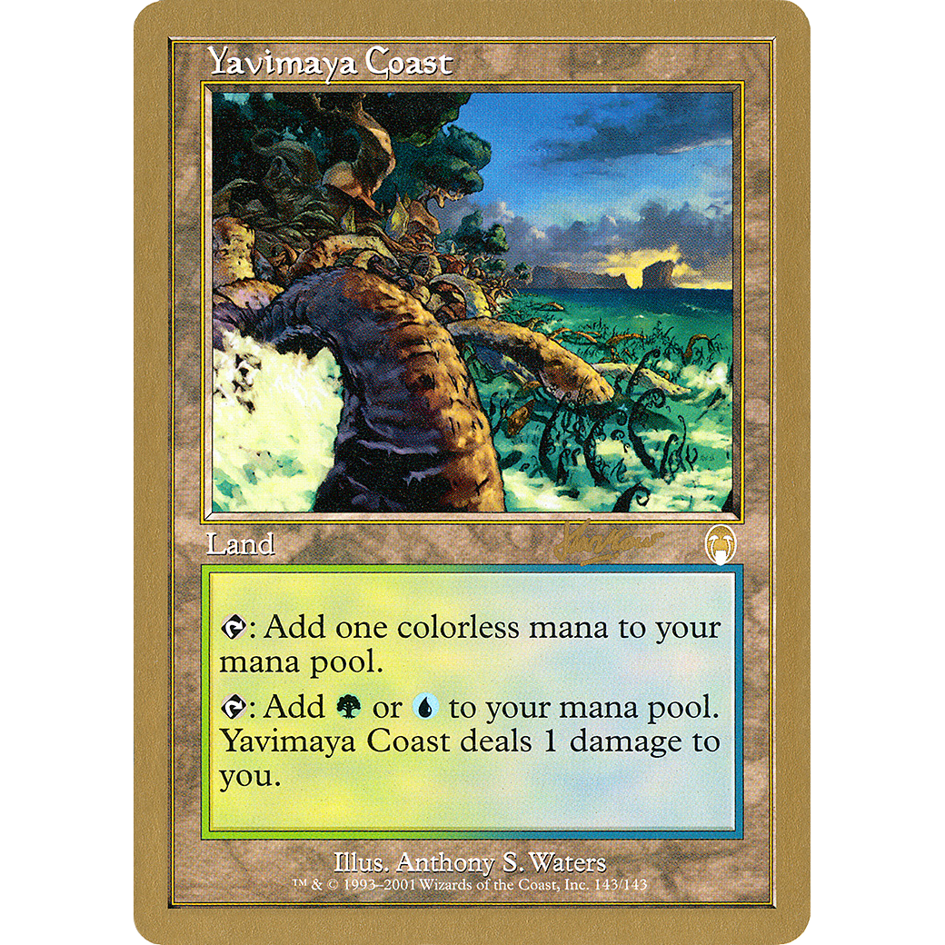 Yavimaya Coast - 2002 Sim Han How (APC) (WCD-) - World Championship Decks 2002