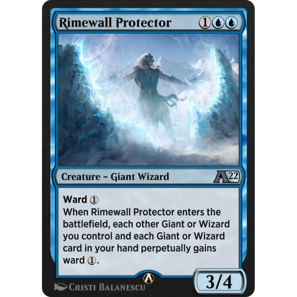 Rimewall Protector (Y22-021) - Alchemy: Innistrad