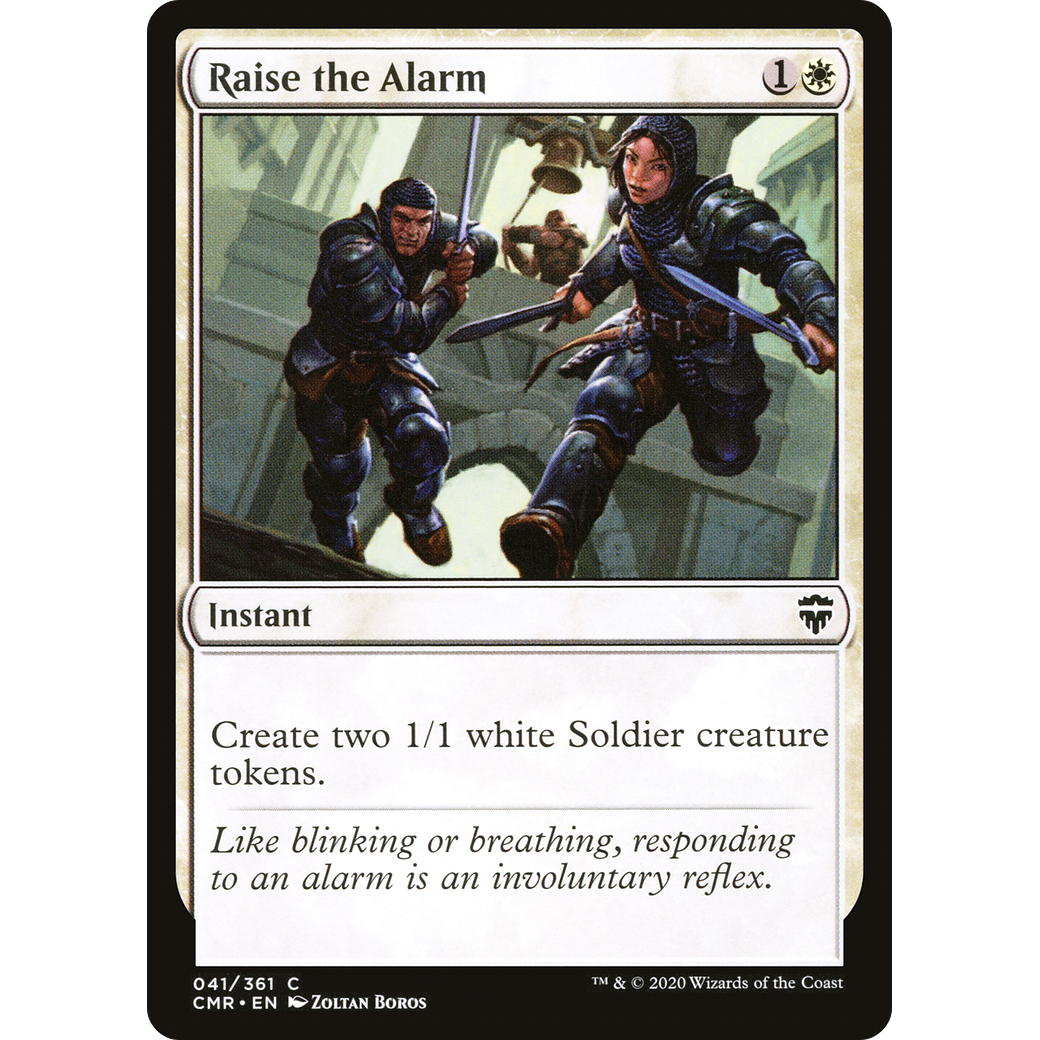 Raise the Alarm (CMR-041) - Commander Legends Foil
