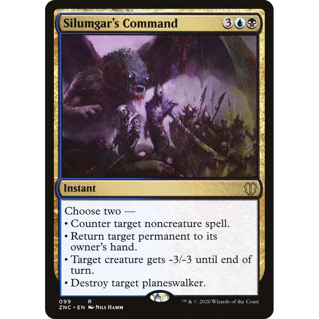 Silumgar's Command (ZNC-099) - Zendikar Rising Commander
