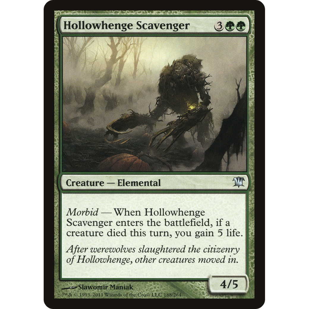 Hollowhenge Scavenger (ISD-188) - Innistrad Foil