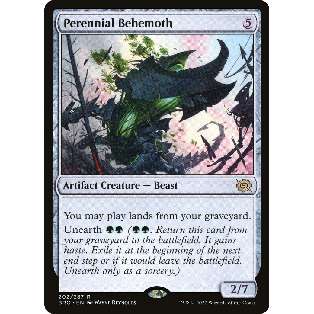 Perennial Behemoth (BRO-202) - The Brothers' War