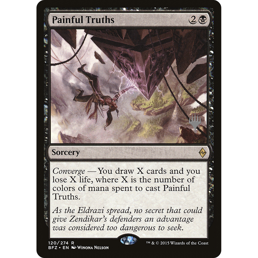 Painful Truths (PPM21-120) - Battle for Zendikar Promos Foil