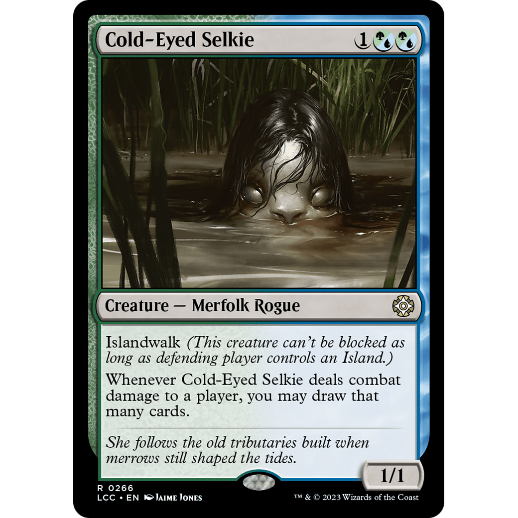 Cold-Eyed Selkie (LCC-266) - The Lost Caverns of Ixalan Commander