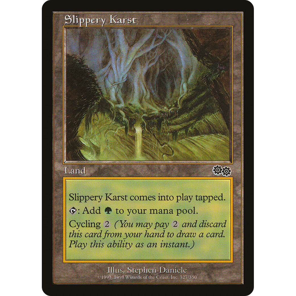 Slippery Karst (USG-327) - Urza's Saga