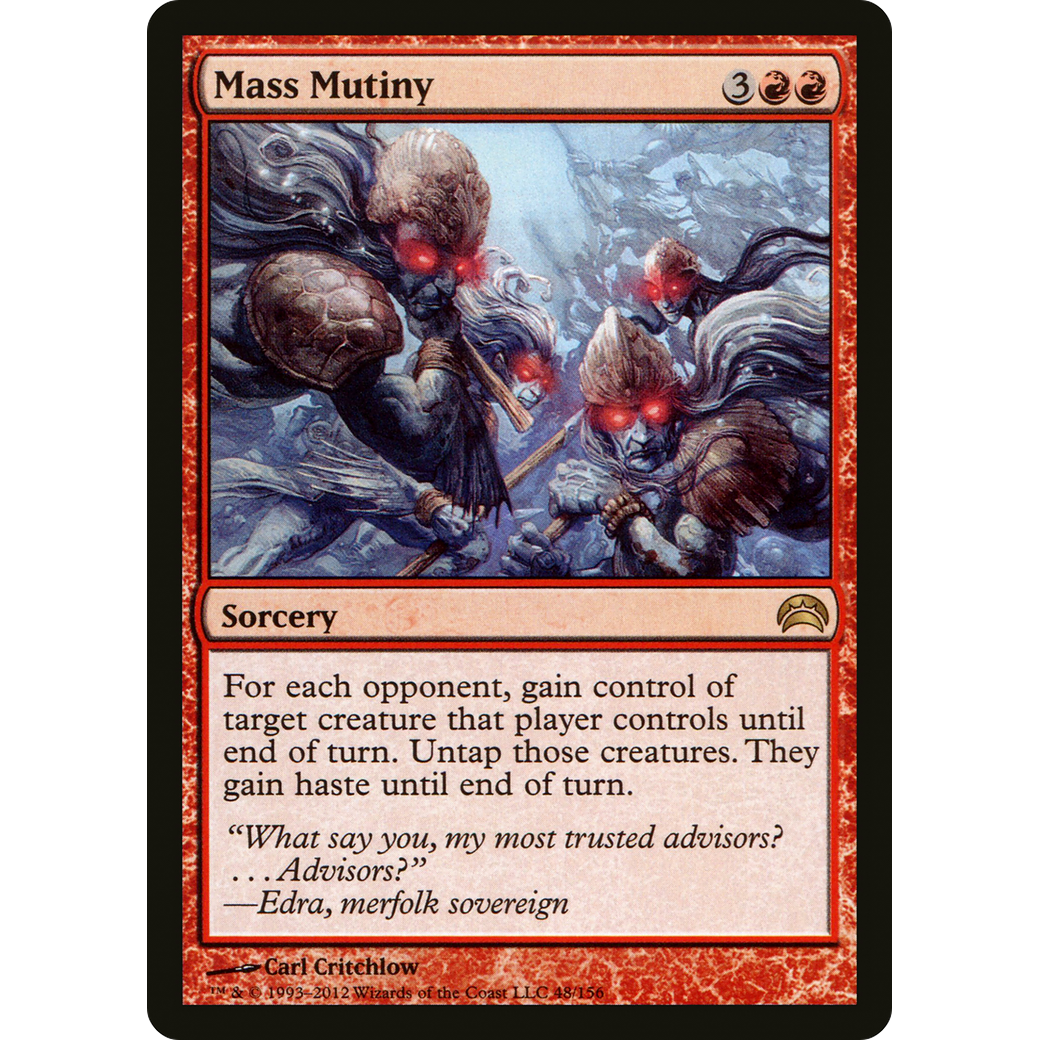 Mass Mutiny (PC2-048) - Planechase 2012