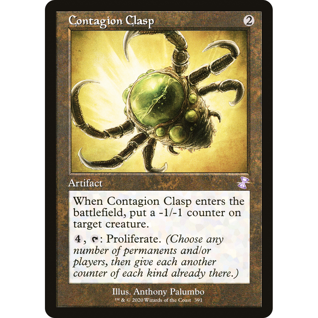 Contagion Clasp (TSR-391) - Time Spiral Remastered