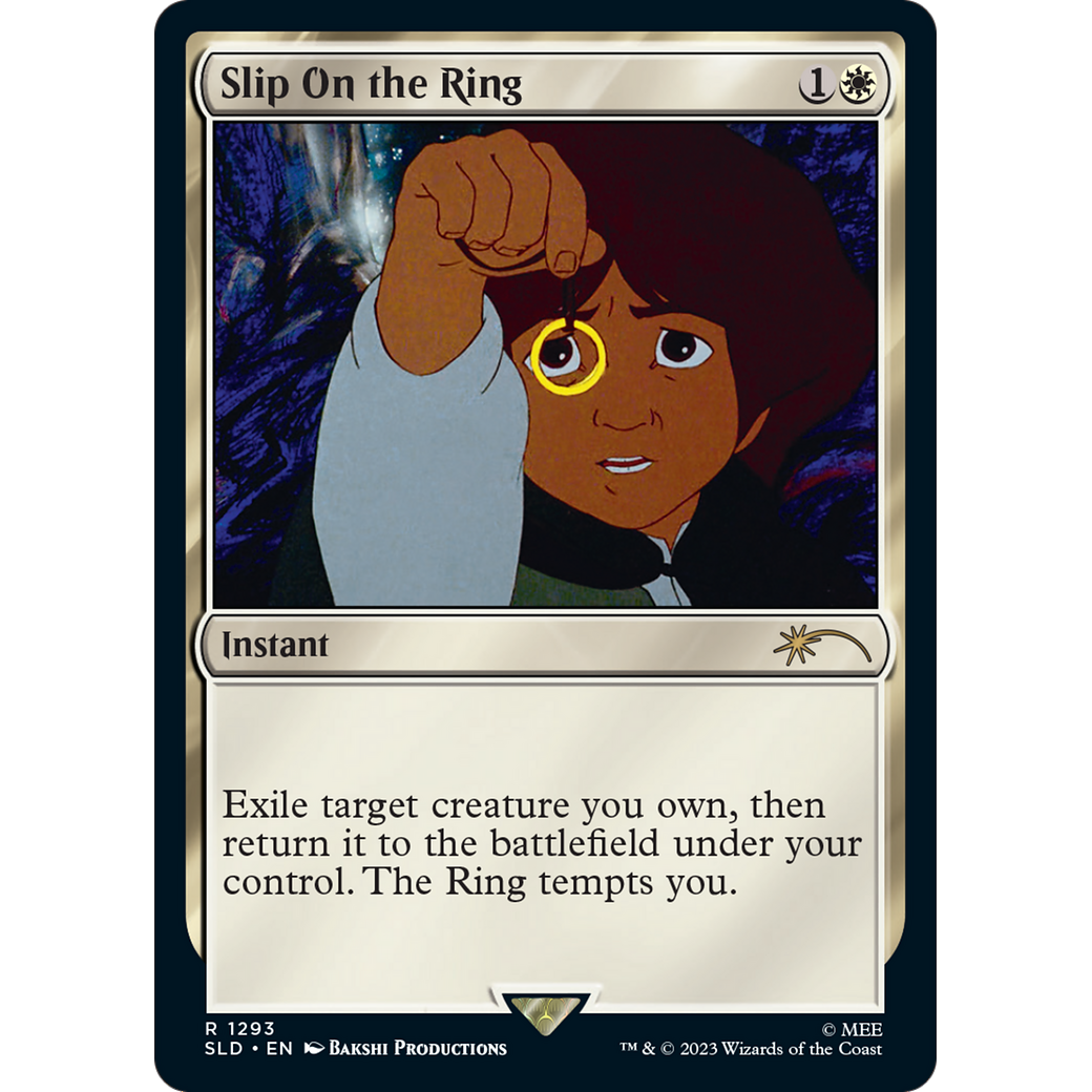 Slip on the Ring (SLD-1293) - Secret Lair Drop