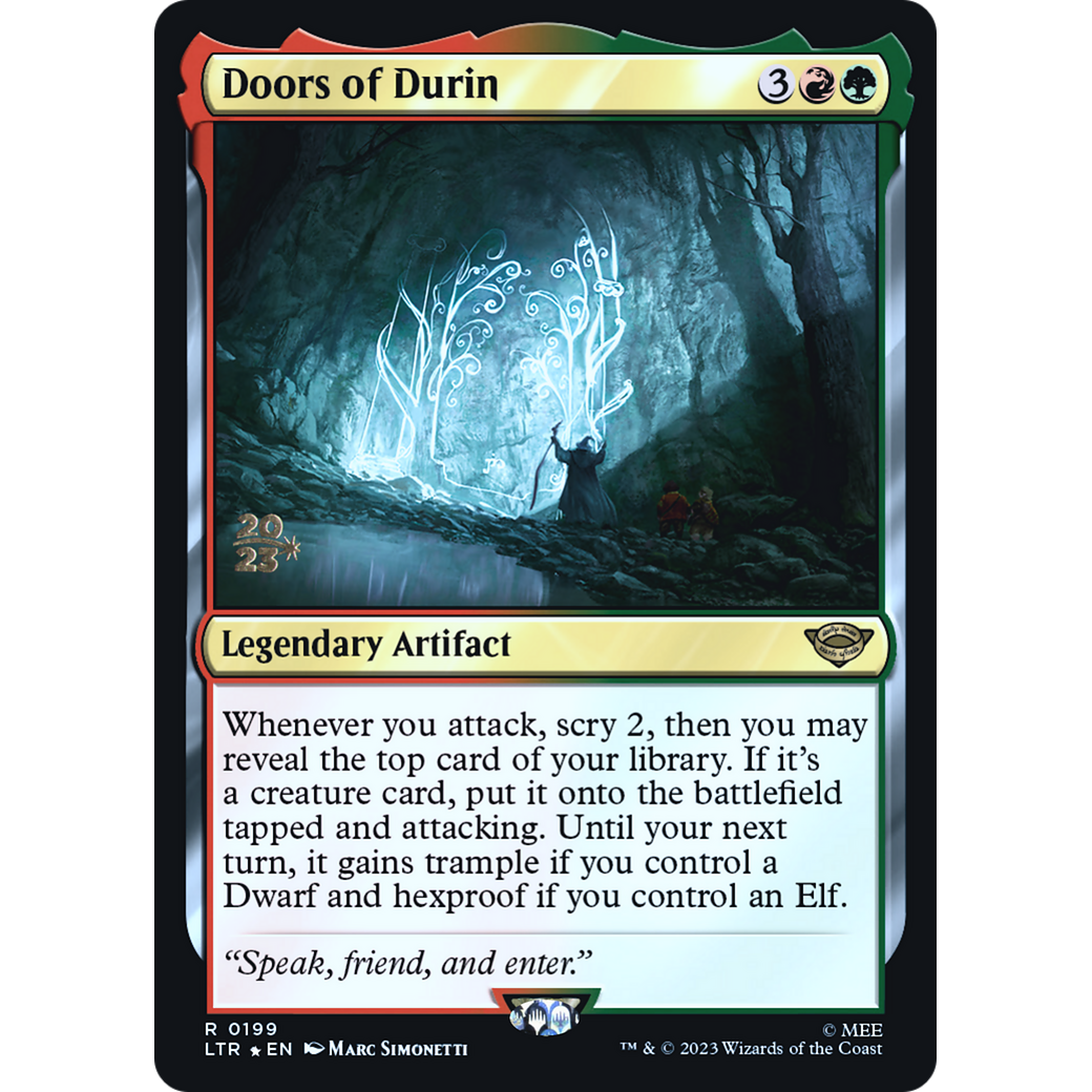 Doors of Durin (PRE-199S) - Tales of Middle-earth Promos Foil