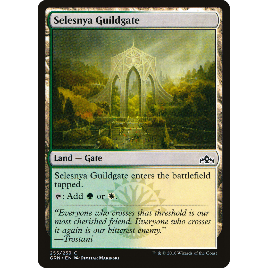 Selesnya Guildgate (255) (GRN-255) - Guilds of Ravnica