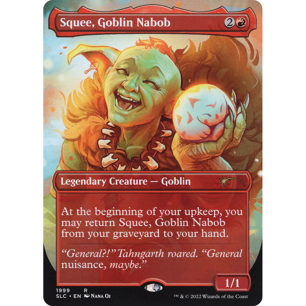 Squee, Goblin Nabob (SLC-1999) - Secret Lair Countdown Kit (Borderless)
