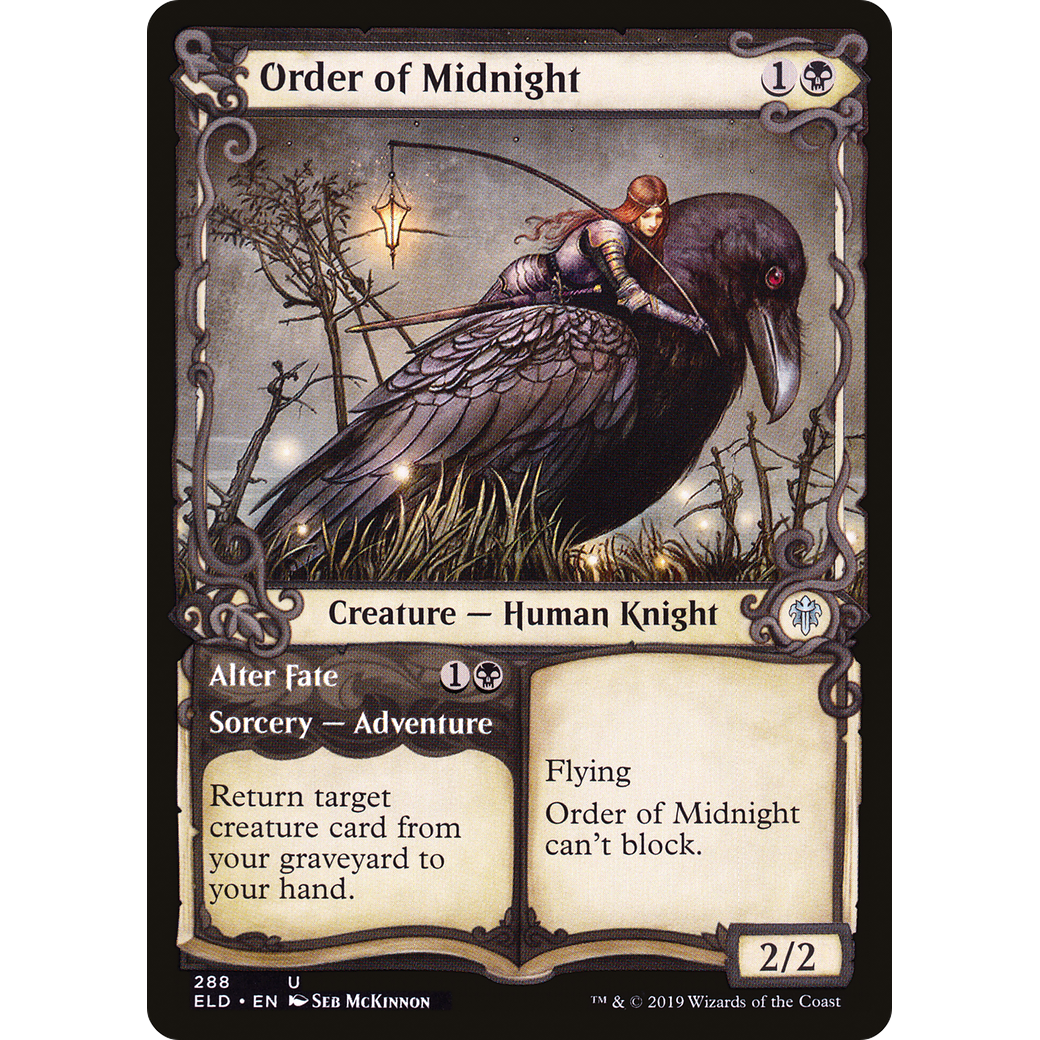 Order of Midnight (Showcase) (ELD-288) - Throne of Eldraine: (Showcase) Foil