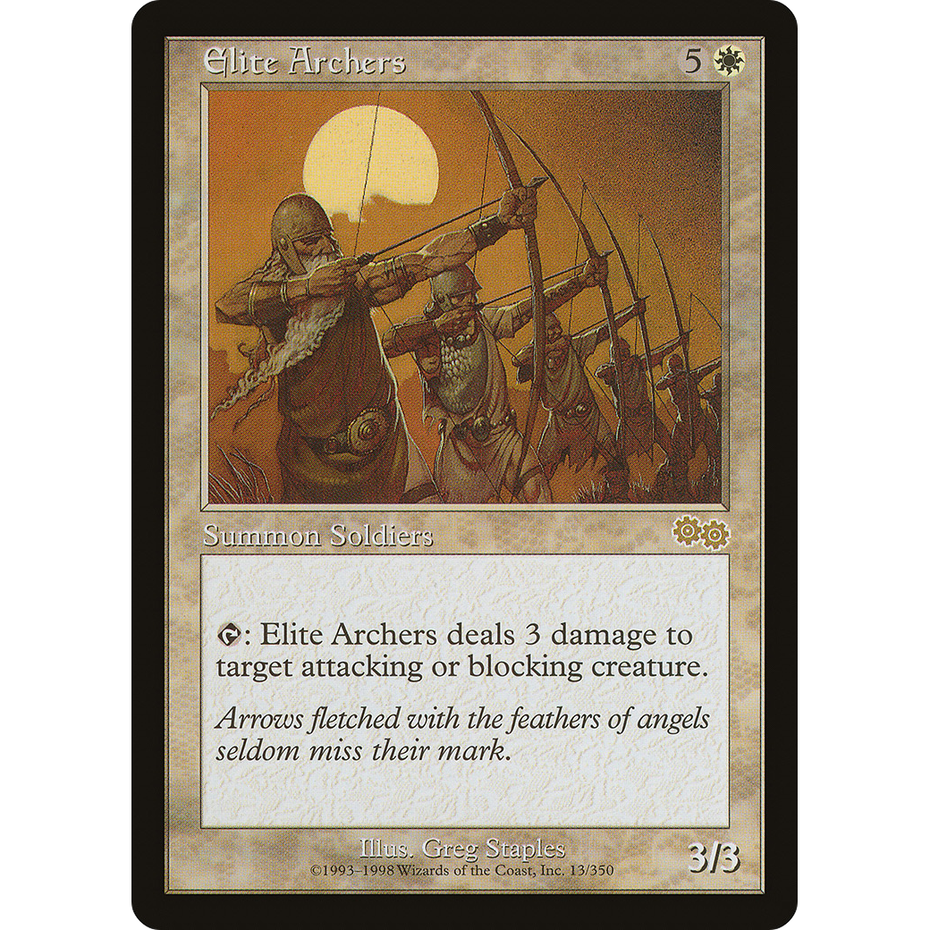 Elite Archers (USG-013) - Urza's Saga