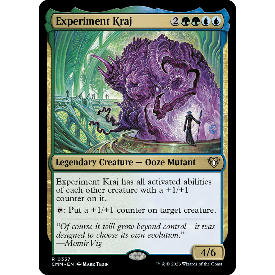 Experiment Kraj (CMM-337) - Commander Masters Foil