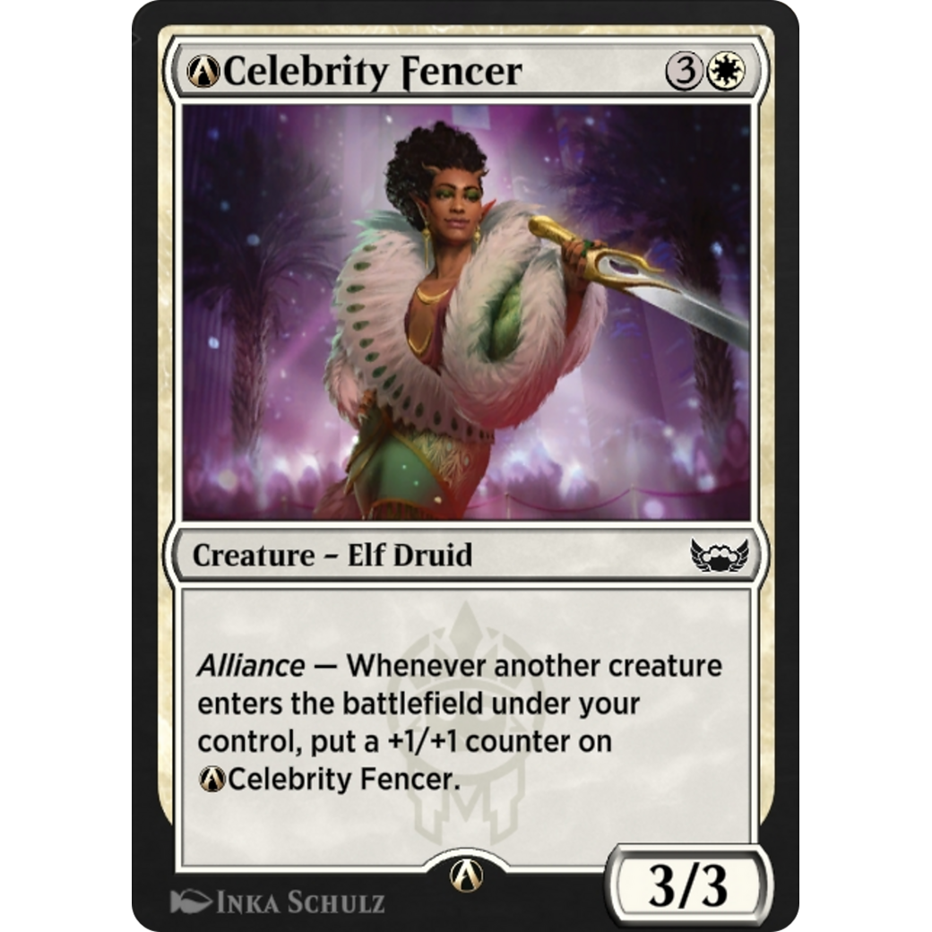 A-Celebrity Fencer (SNC-A-7) - Streets of New Capenna