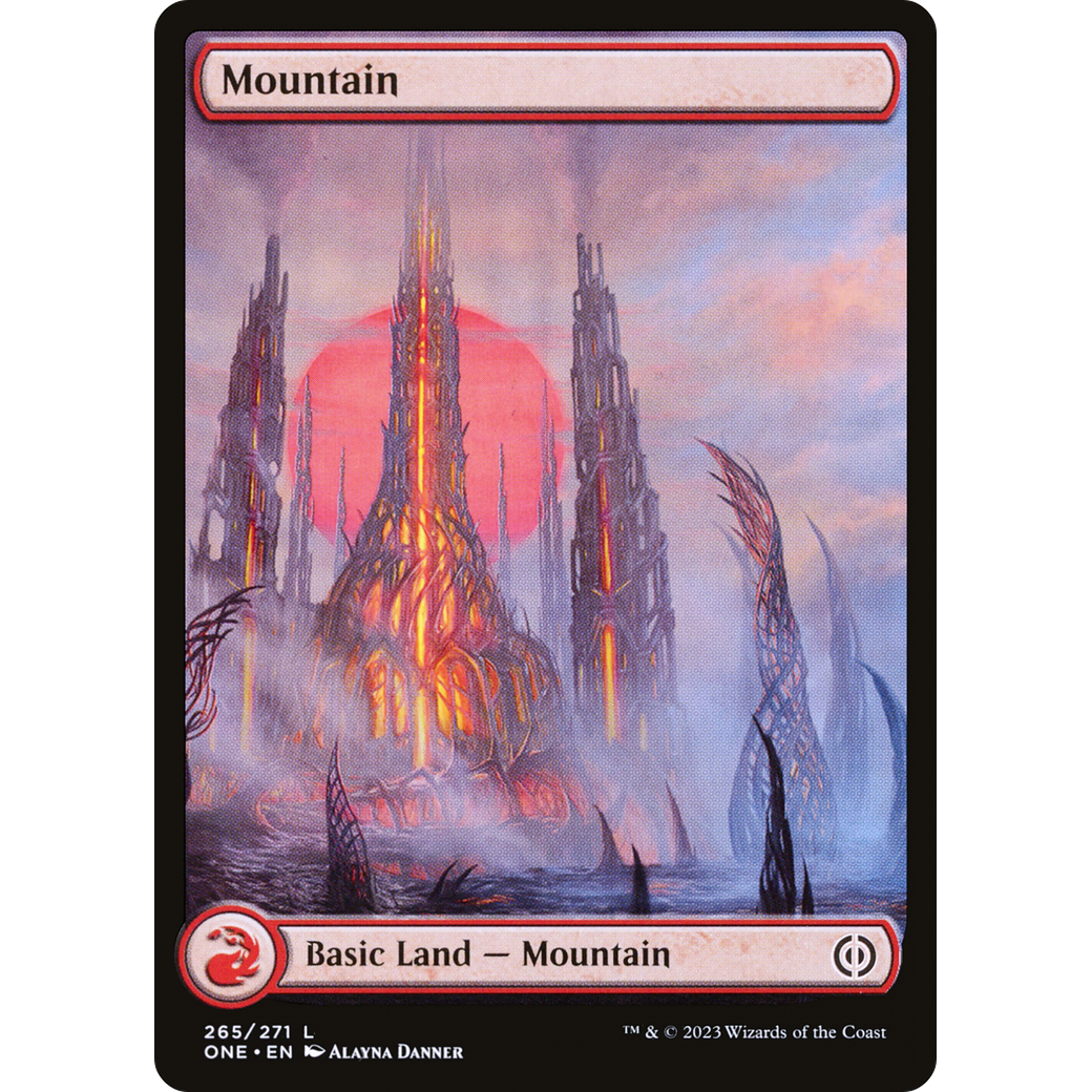 Mountain (ONE-265) - Phyrexia: All Will Be One