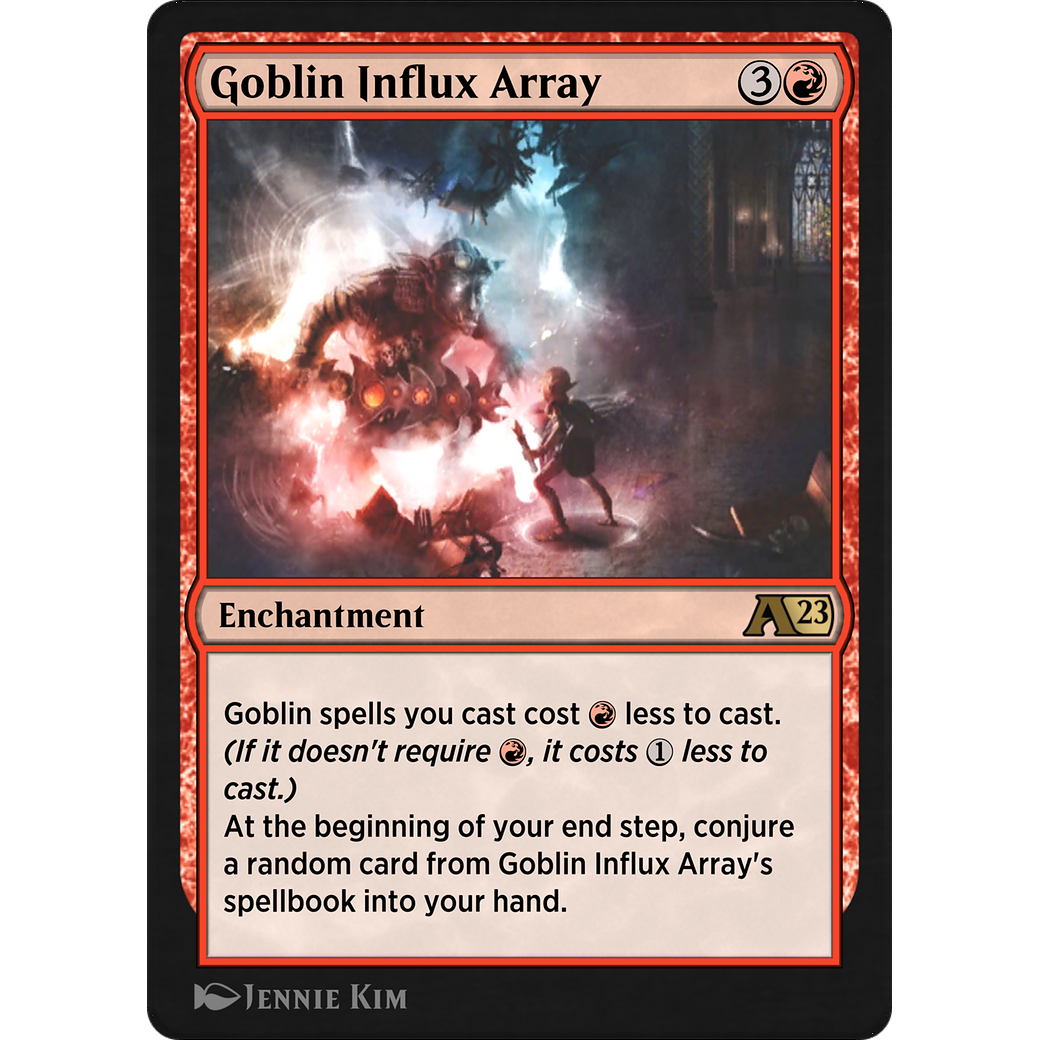 Goblin Influx Array (YDMU-013) - Alchemy: Dominaria