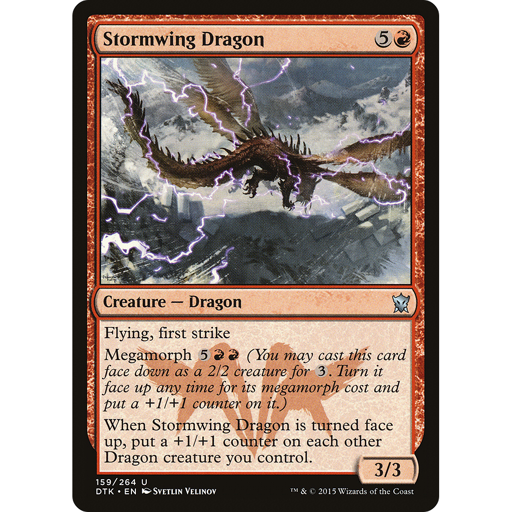 Stormwing Dragon (DTK-159) - Dragons of Tarkir