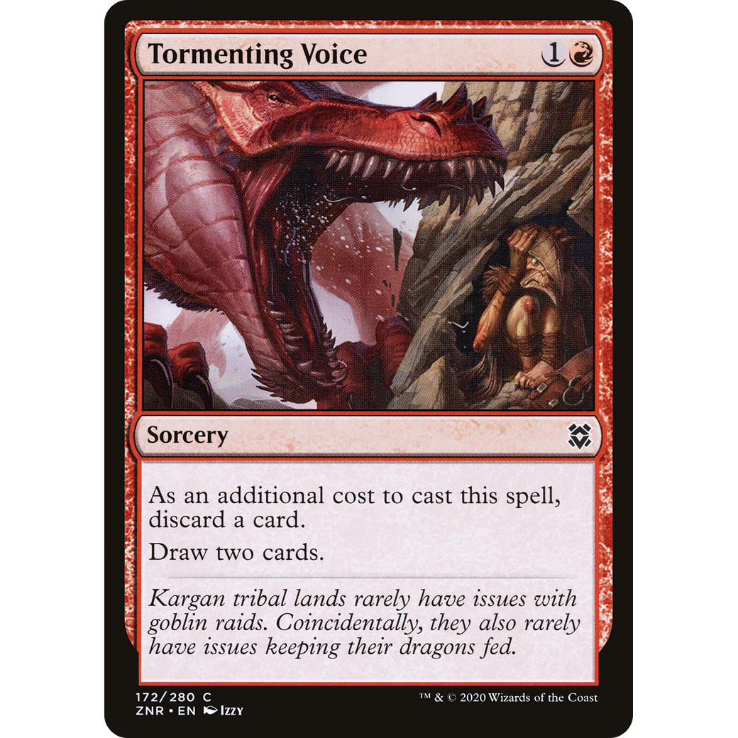 Tormenting Voice (ZNR-172) - Zendikar Rising