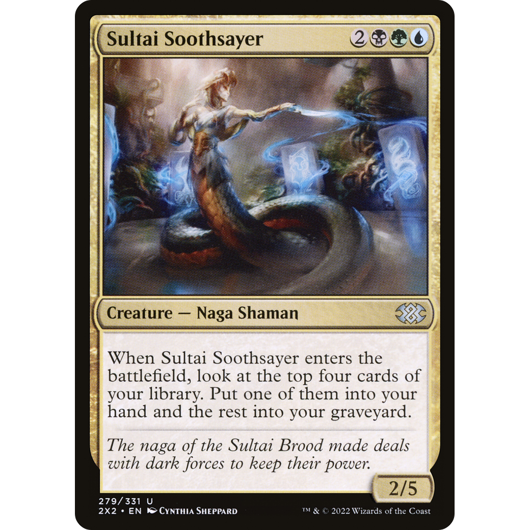 Sultai Soothsayer (2X2-279) - Double Masters 2022