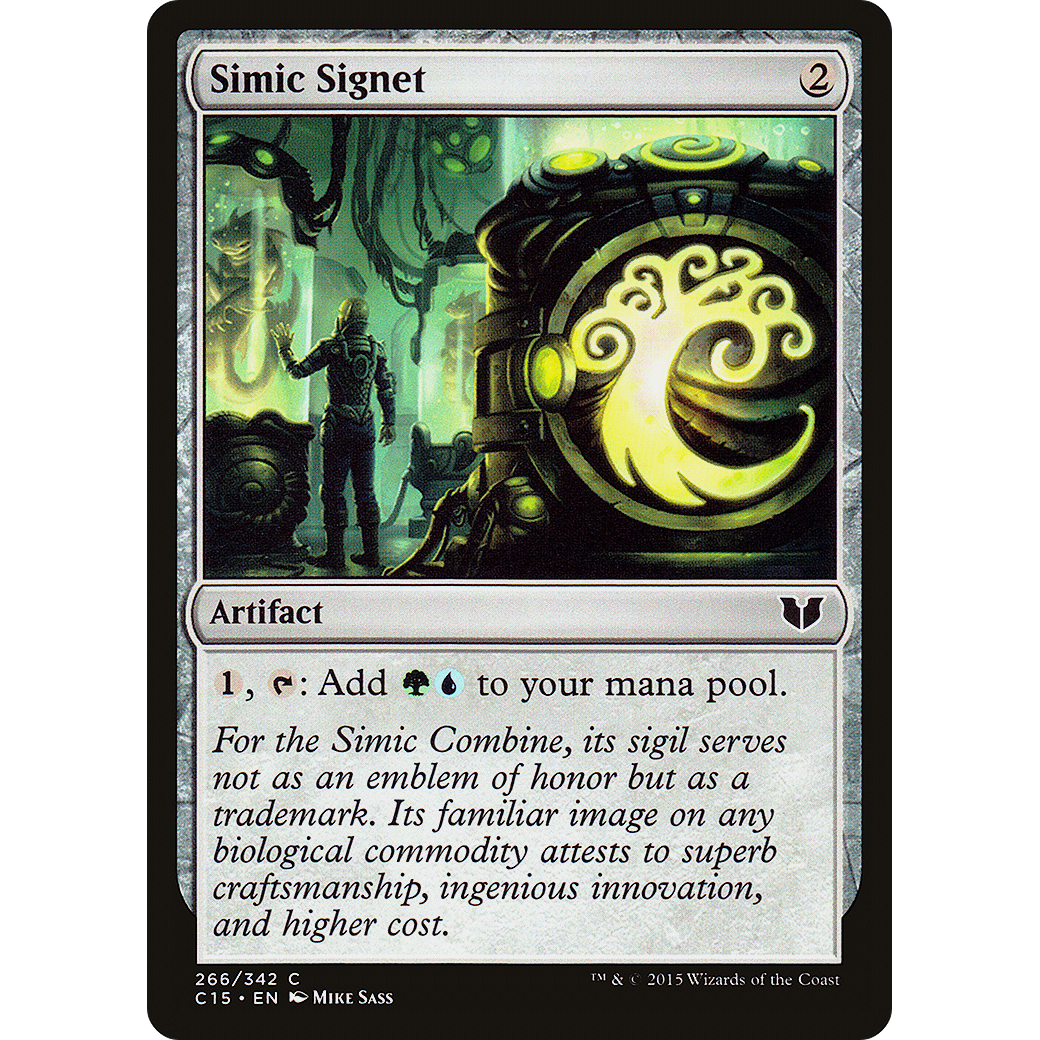 Simic Signet (C15-266) - Commander 2015