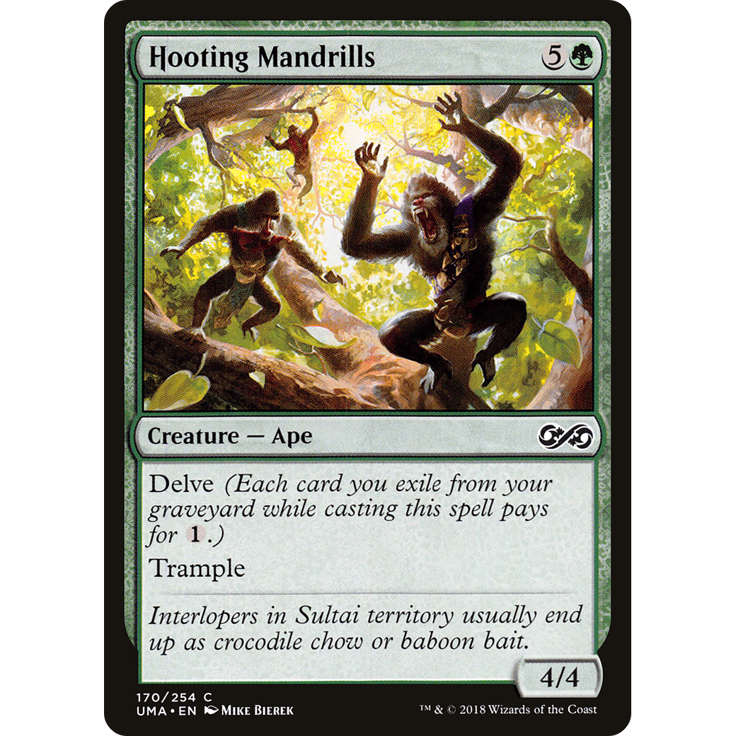 Hooting Mandrills (UMA-170) - Ultimate Masters