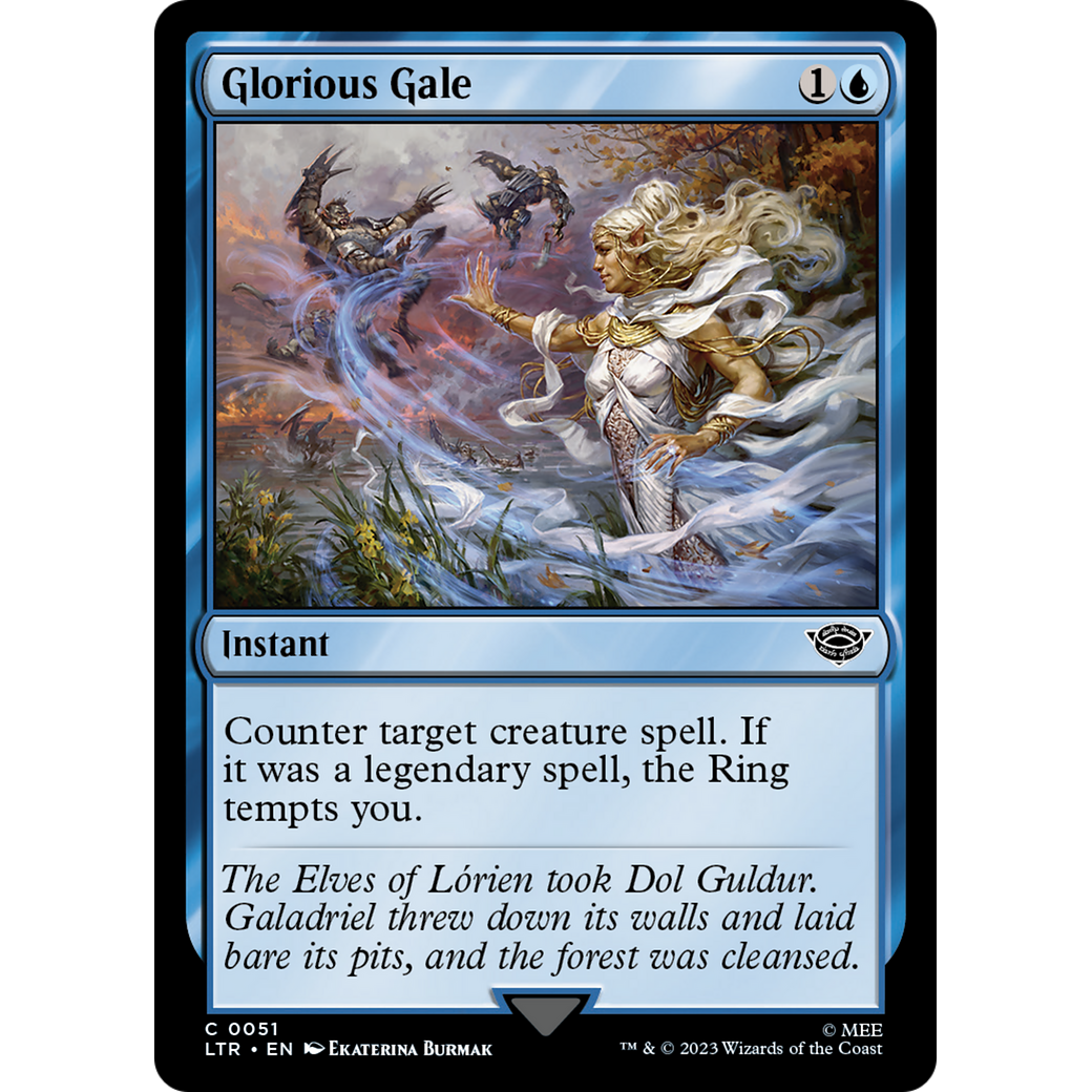 Glorious Gale (LTR-051) - The Lord of the Rings: Tales of Middle-earth Foil