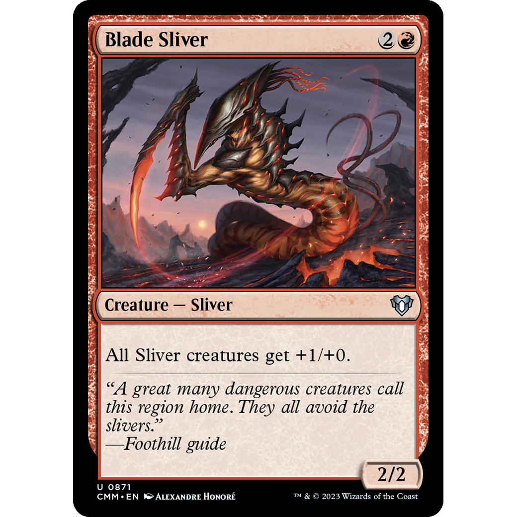 Blade Sliver (CMM-871) - Commander Masters