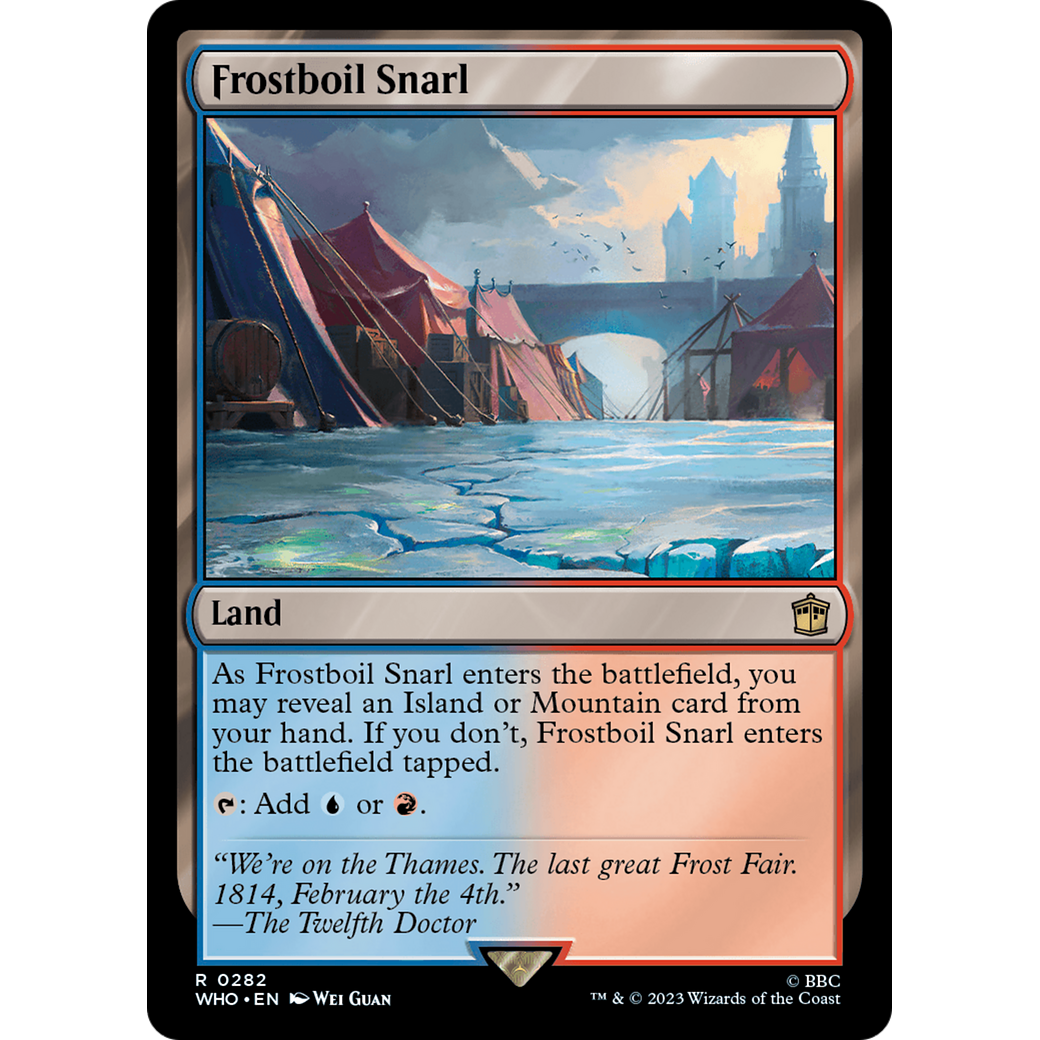 Frostboil Snarl (WHO-282) - Doctor Who Foil
