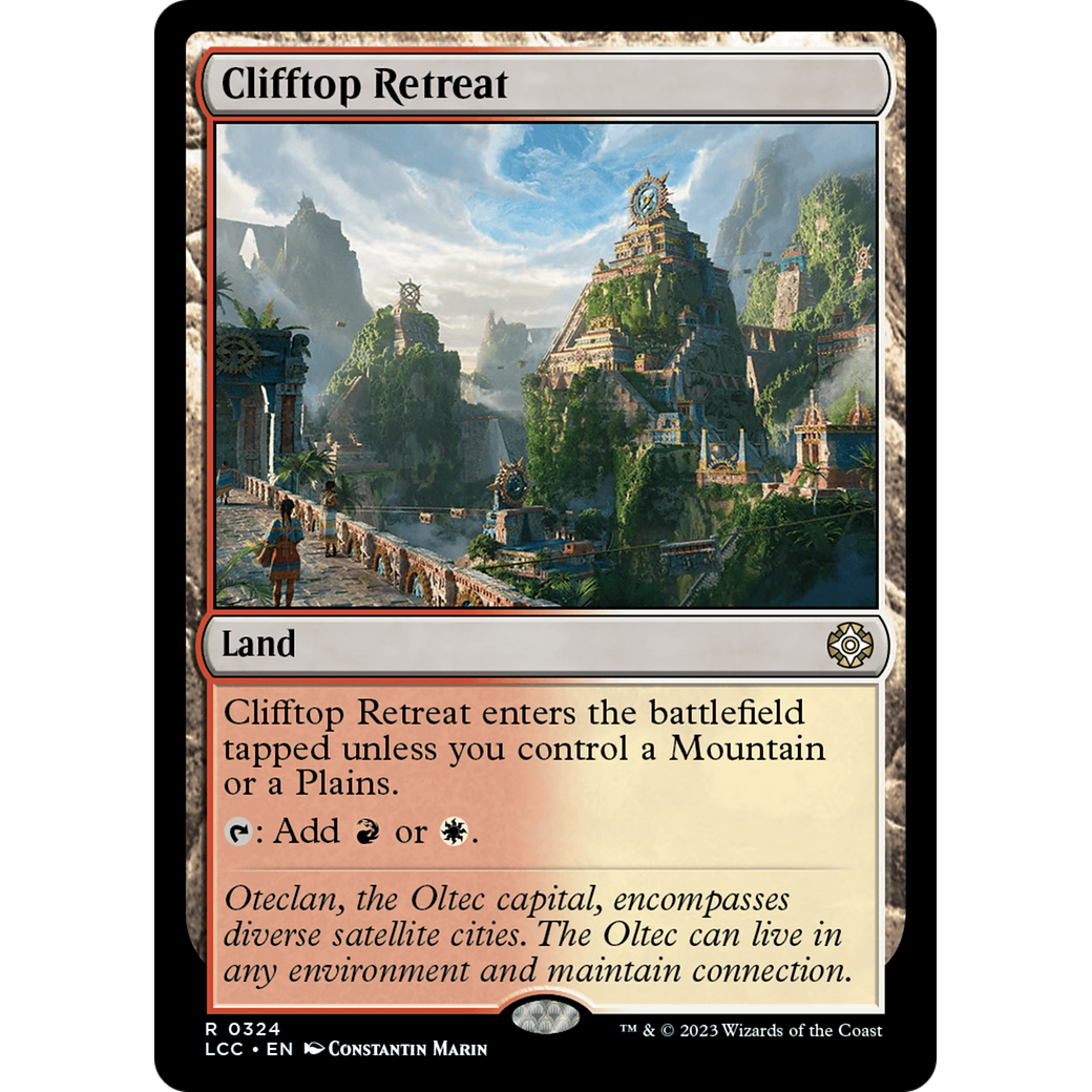 Clifftop Retreat (LCC-324) - The Lost Caverns of Ixalan Commander