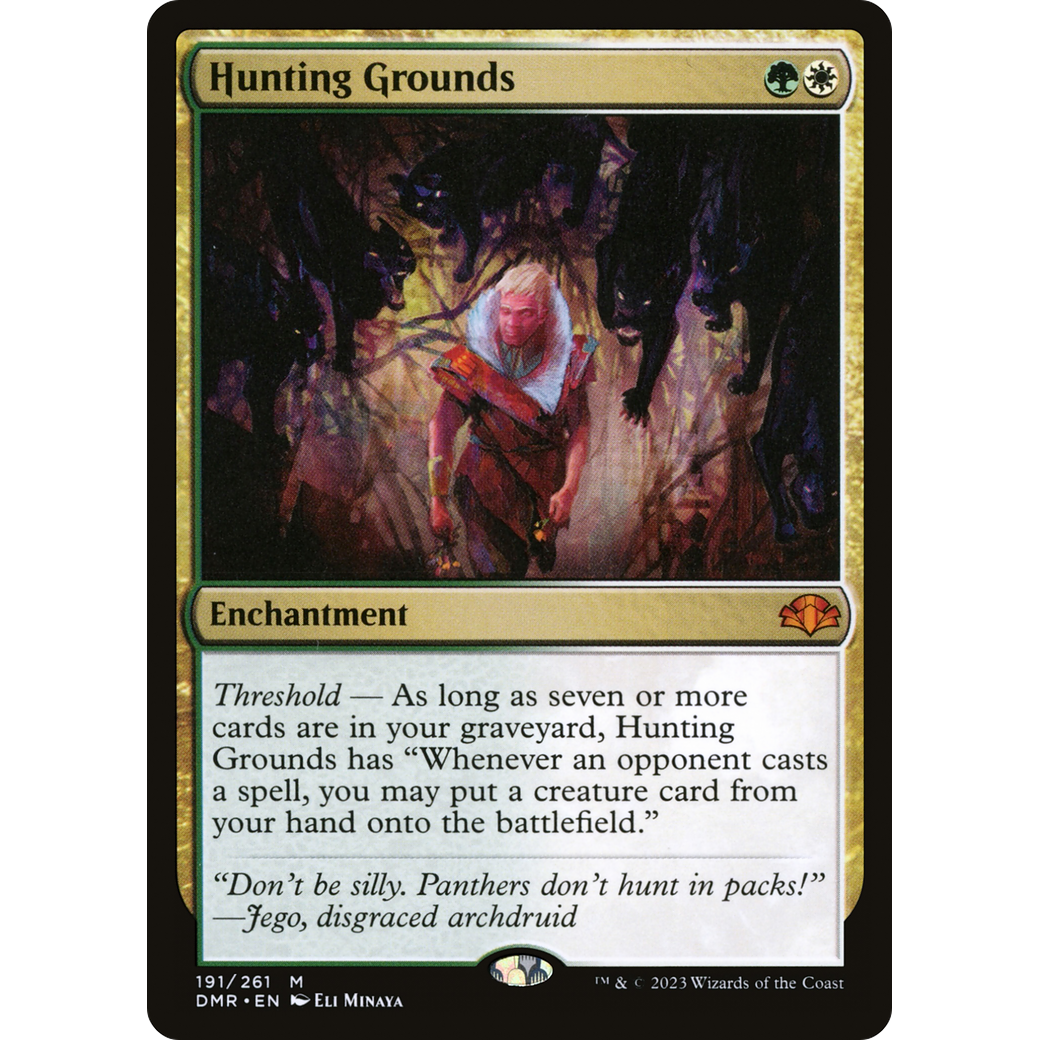 Hunting Grounds (DMR-191) - Dominaria Remastered