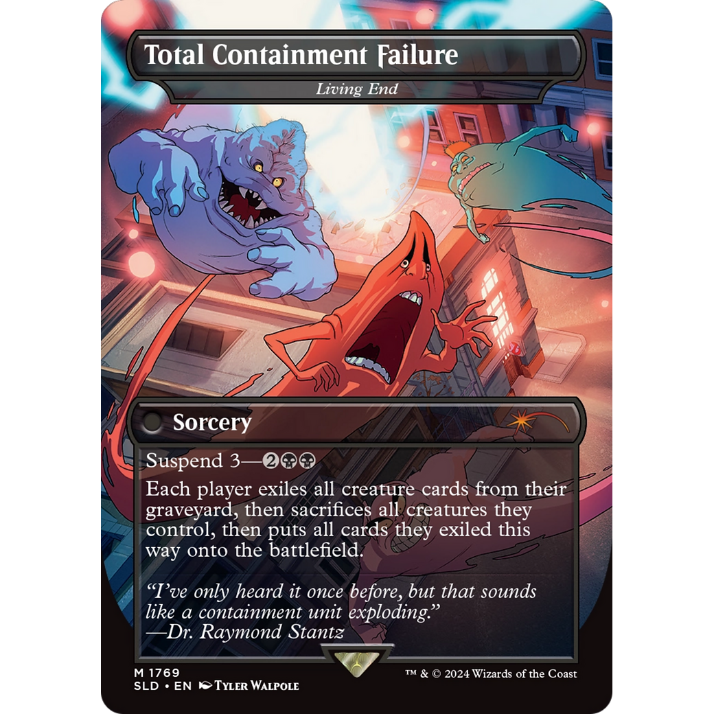 Total Containment Failure - Living End (SLD-1769) - Secret Lair Drop / Total Containment Failure (Borderless)