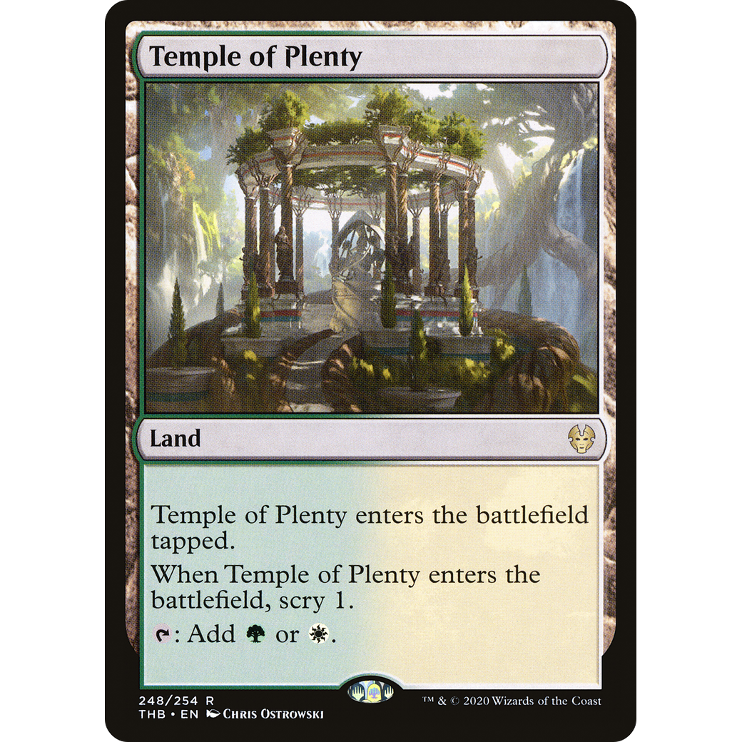 Temple of Plenty (THB-248) - Theros Beyond Death