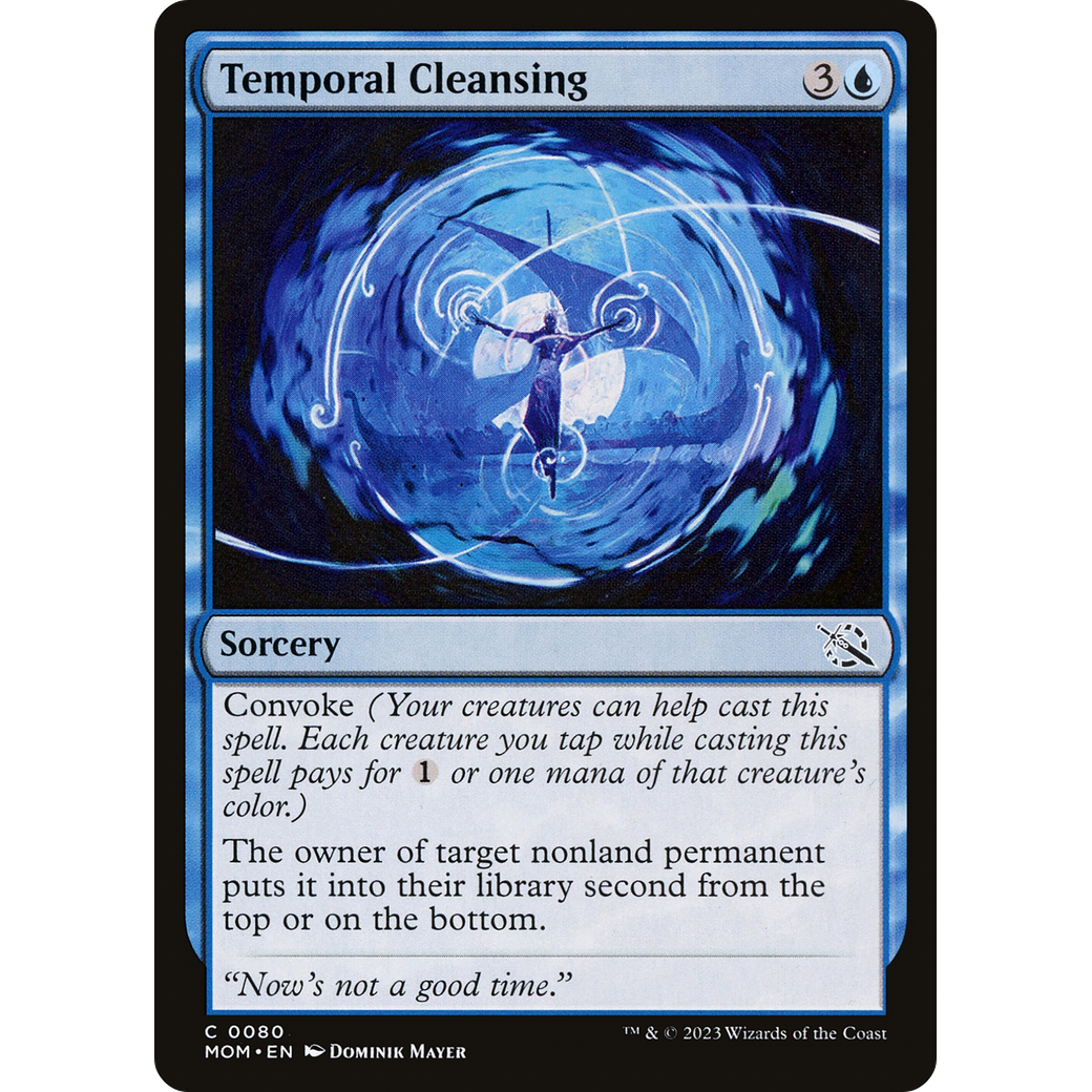 Temporal Cleansing (MOM-080) - March of the Machine
