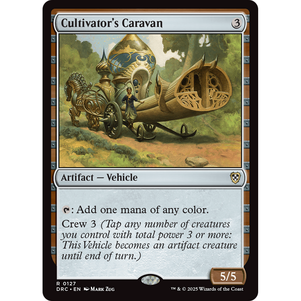 Cultivator's Caravan (DRC-127) - Commander: Aetherdrift Foil