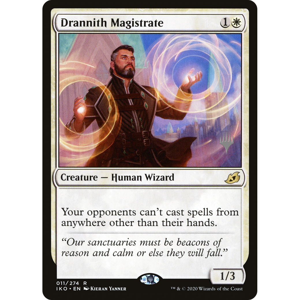 Drannith Magistrate (PPIKO-011) - Ikoria: Lair of Behemoths Promos Foil