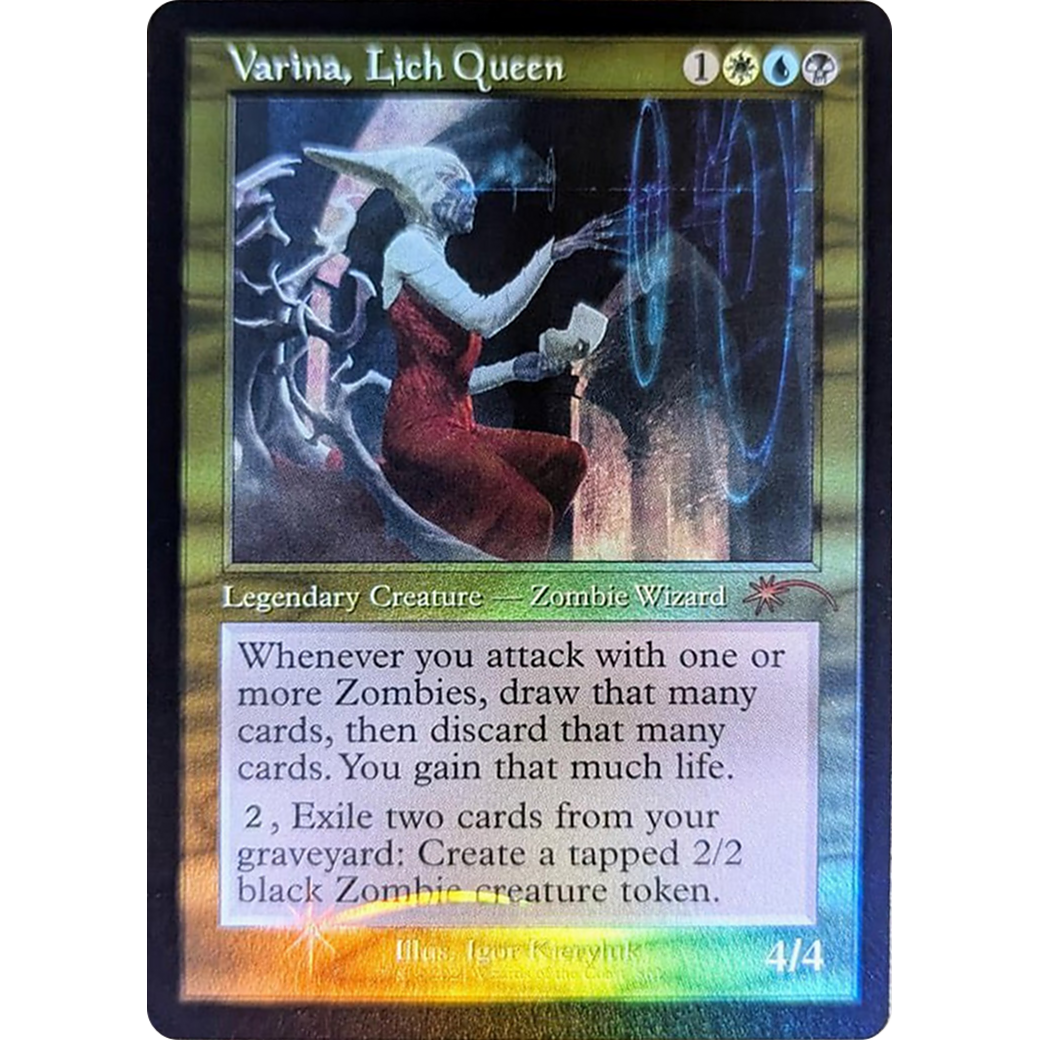 Varina, Lich Queen (Retro Frame) (SLD-861) - Secret Lair Drop Foil