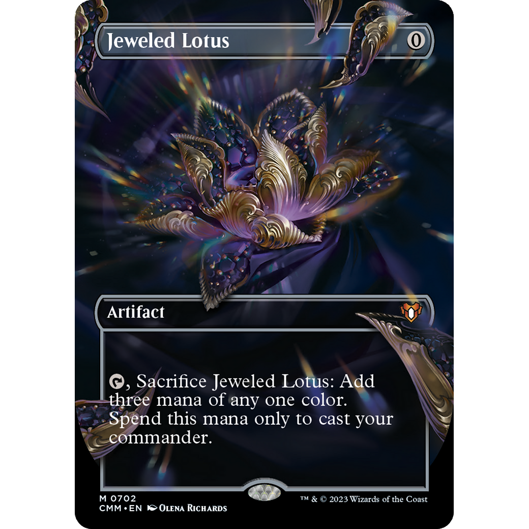 Jeweled Lotus (CMM-702) - Commander Masters (Borderless)