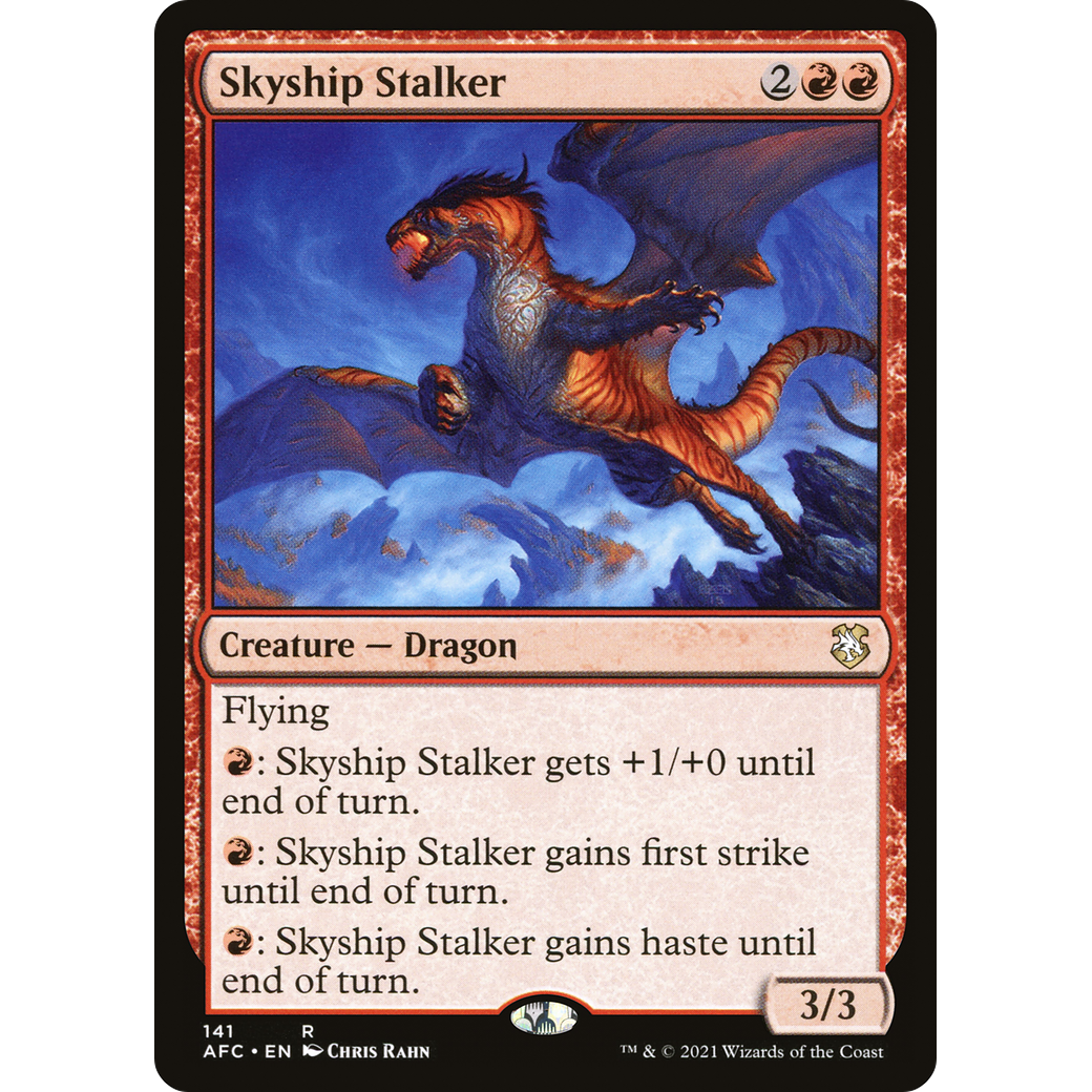 Skyship Stalker (AFC-141) - Forgotten Realms Commander