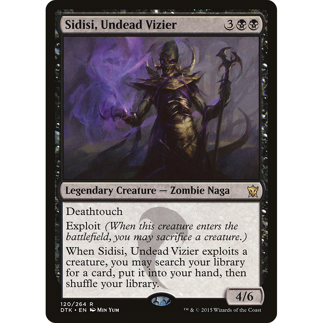 Sidisi, Undead Vizier (DTK-120) - Dragons of Tarkir