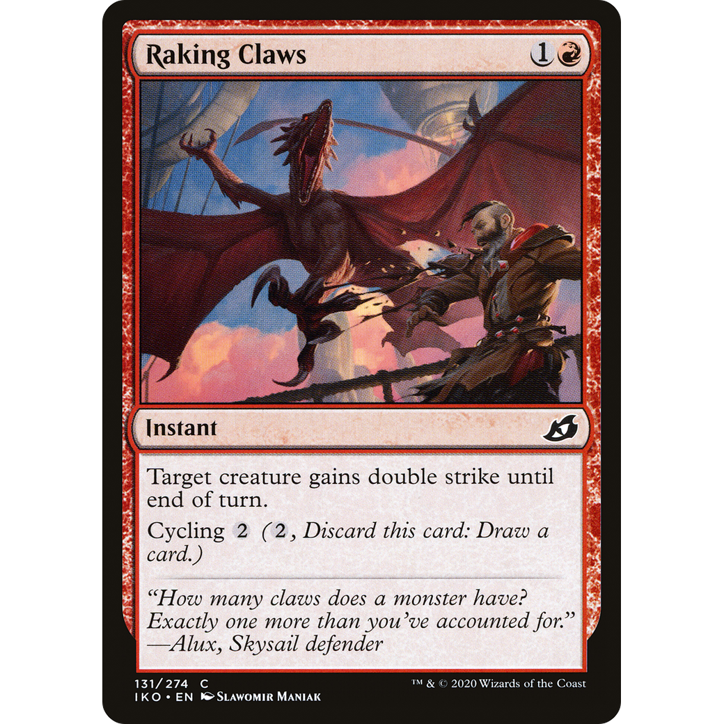 Raking Claws (IKO-131) - Ikoria: Lair of Behemoths