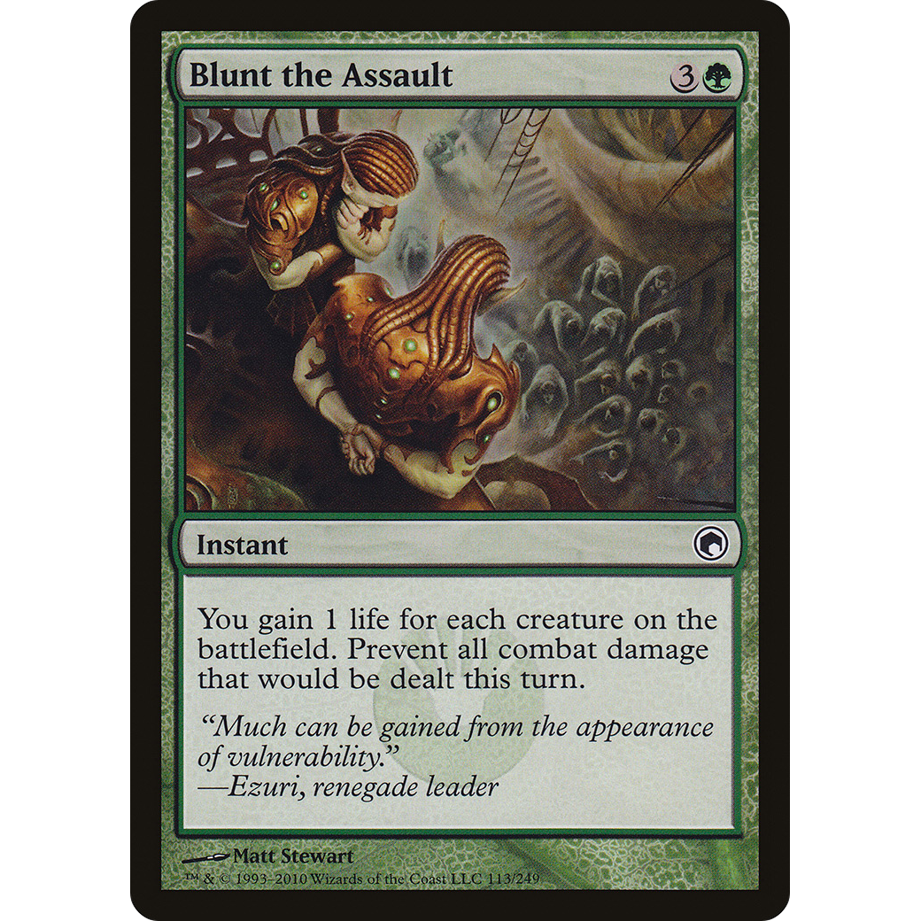 Blunt the Assault (SOM-113) - Scars of Mirrodin