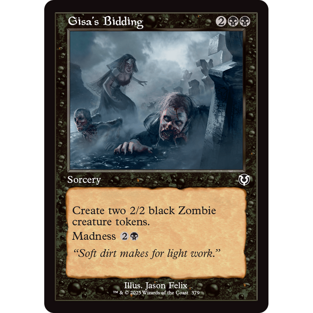 Gisa's Bidding (INR-379) - Innistrad Remastered Foil